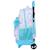 Sac à dos à roulettes blackfit8 cool 45 cm trolley haut de gamme Multicolore 3 - vertbaudet enfant 