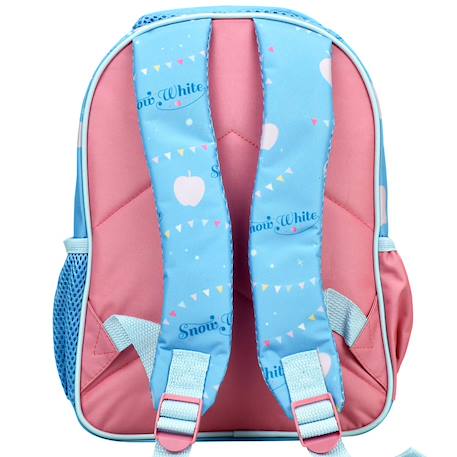 Sac à dos maternelle imprimé blanche-neige disney princess 30 cm Bleu / rouge / blanc 3 - vertbaudet enfant 