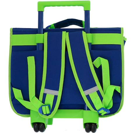 Cartable à roulettes minecraft creeper boom 41 cm - 2 cpt Multicolore 4 - vertbaudet enfant 