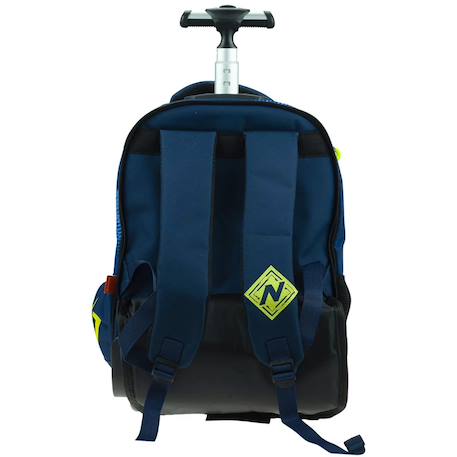 Sac à dos à roulettes nerf winners 46 cm - cartable trolley Multicolore 4 - vertbaudet enfant 