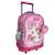 Sac à dos à roulettes must papillons life 45 cm trolley Multicolore 1 - vertbaudet enfant 