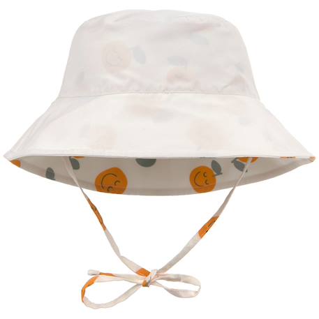 Chapeau anti-uv réversible 1 à 3 ans Beige+Orange 7 - vertbaudet enfant 