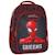 Sac à dos scolaire garçon 2 compartiments spiderman new york city 43 cm Noir / rouge / blanc 1 - vertbaudet enfant 