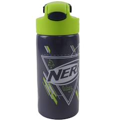 Puériculture-Repas-Gourde inox nerf 500 ml – fermeture à clapet, bec intégré