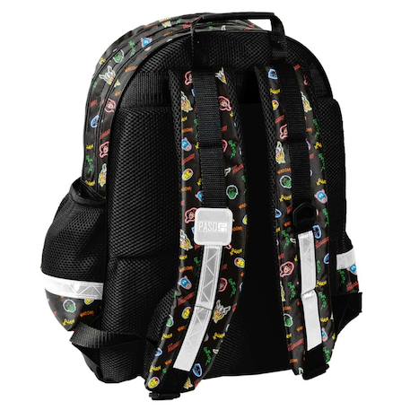 Sac à dos enfant garçon avengers en tissu synthétique imprimé marvel Noir / multicolore 2 - vertbaudet enfant 