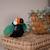 Peluche Jean le toucan Les petits animaux Multicolore 3 - vertbaudet enfant 