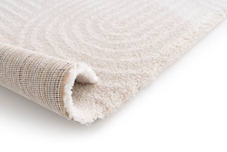 Tapis design doux et confortable portofino Beige sable 2 - vertbaudet enfant 