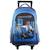 Sac à dos à roulettes poivre skateur 45 cm trolley garçon Multicolore 4 - vertbaudet enfant 