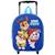Sac à roulettes maternelle garçon pat patrouille rescue pup 32 cm - trolley enfant Bleu / multicolore 3 - vertbaudet enfant 