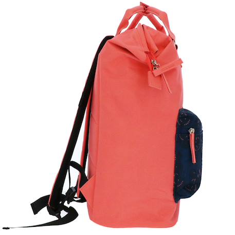 Sac à dos fille kip love en toile déperlante 40 cm Pêche 4 - vertbaudet enfant 
