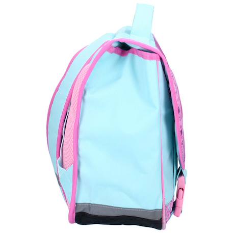 Cartable fille gabby et la maison magique – 2 compartiments 38 cm – gabby et la maison magique (z) Blanc / noir / blanc 2 - vertbaudet enfant 