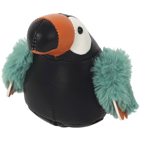 Peluche Jean le toucan Les petits animaux Multicolore 1 - vertbaudet enfant 