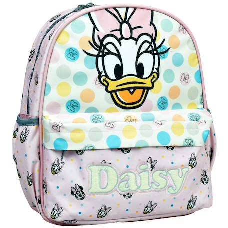 Sac à dos maternelle fille polyester à pois minnie daisy friends Rose 1 - vertbaudet enfant 
