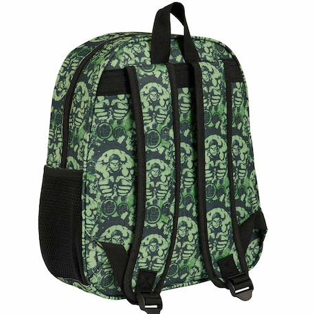 Sac à dos hulk 3d maternelle - 33 cm - haut de gamme - marvel Multicolore 2 - vertbaudet enfant 