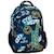 Sac à dos scolaire emoji graffiti no fear 43 cm Bleu / blanc 1 - vertbaudet enfant 