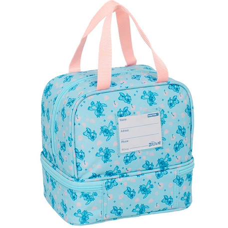 Sac goûter stitch ohana 20 cm - sac déjeuner Multicolore 2 - vertbaudet enfant 