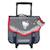 Cartable à roulettes fille 38 cm hello kitty kiss 2 compartiments hello kitty Gris / rouge / bleu 2 - vertbaudet enfant 