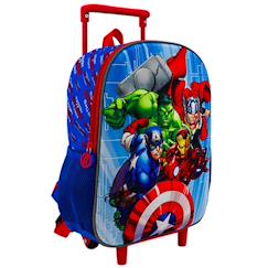 Sac à dos à roulettes avengers imprimé 3d  - vertbaudet enfant
