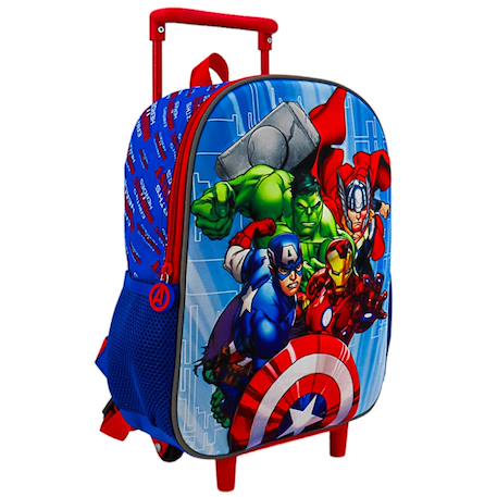 Sac à dos à roulettes garçon avengers imprimé 3d  - vertbaudet enfant
