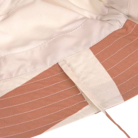 Bob anti-uv à rayures (3-6 mois) Marron 3 - vertbaudet enfant 