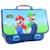 Cartable scolaire super mario en tissu synthétique imprimé Bleu 1 - vertbaudet enfant 