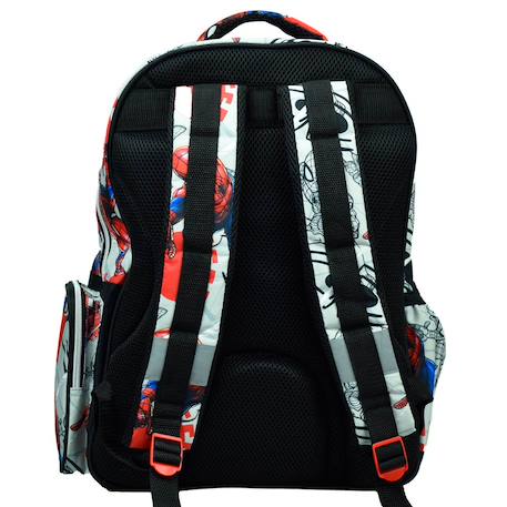 Sac à dos scolaire spiderman wall 43 cm Bleu / rouge / noir 2 - vertbaudet enfant 