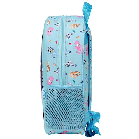 Sac à dos maternelle 3d bluey en polyester 300d Bleu / bleu / ciel / blanc 2 - vertbaudet enfant 