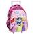 Sac à dos à roulettes enfant fille - princesse château - disney haut de gamme Multicolore 1 - vertbaudet enfant 