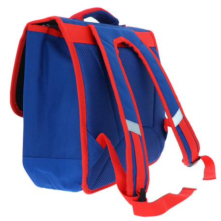 Cartable super mario bros 2 compartiments 38 cm Bleu / rouge 4 - vertbaudet enfant 