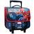 Cartable à roulettes spiderman web - 38 cm haut de gamme Multicolore 1 - vertbaudet enfant 