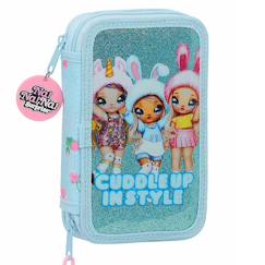 Trousse à fermeture zippée 2 compartiments 19 cm na! Na!  - vertbaudet enfant