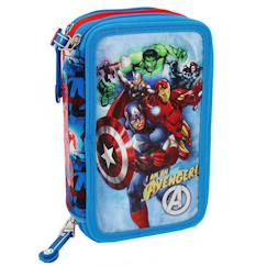 Trousse avengers avec compartiments remplis 20 cm  - vertbaudet enfant