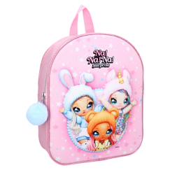 Sac à dos enfant fille na! Na! Na! Surprise 31 cm avec pompon  - vertbaudet enfant