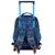 Sac à dos trolley 3 compartiments aviation order 45 cm Bleu / orange 2 - vertbaudet enfant 