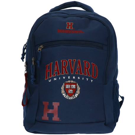 Sac à dos forme borne en polyester cmp harvard university Bleu marine 1 - vertbaudet enfant 