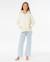 Sweat à capuche zippé lay day relaxed fille Bone 4 - vertbaudet enfant 