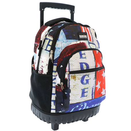 Garçon-Sac à dos trolley garçon ranking imprimé drapeau rétro 46 cm
