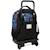 Sac à dos à roulettes hot wheels 45 cm trolley haut de gamme Multicolore 2 - vertbaudet enfant 