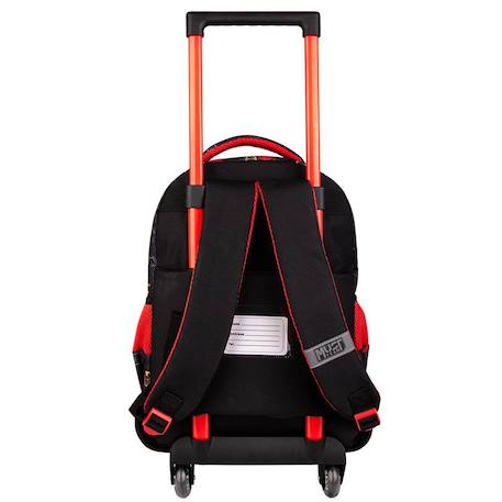Trolley scolaire 3 compartiments avengers team iron man 45 cm Bleu marine 2 - vertbaudet enfant 