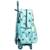 Sac à roulettes maternelle donald et mickey 30 cm - trolley scolaire enfant Bleu / jaune / blanc 3 - vertbaudet enfant 