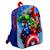 Sac à dos maternelle avengers en action 32 cm Bleu / rouge / blanc 1 - vertbaudet enfant 