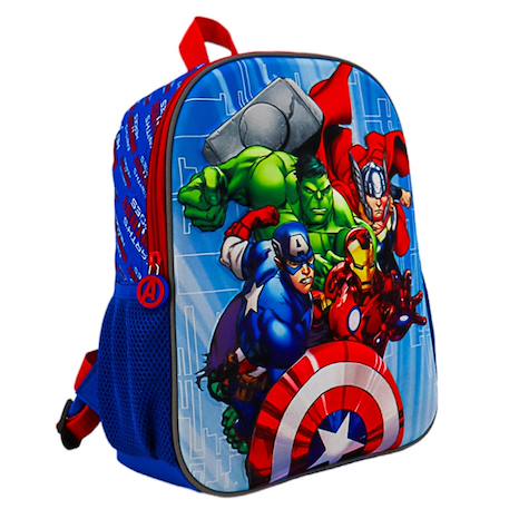 Garçon-Sac à dos maternelle garçon avengers en action 32 cm