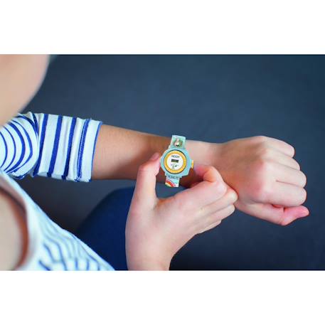 Montre digitale avec projection snoopy Bleu 3 - vertbaudet enfant 