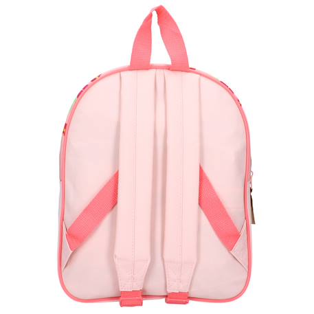 Sac à dos enfant fille vaiana imprimé tropical 100% polyester disney Blanc / rose / foncé 3 - vertbaudet enfant 
