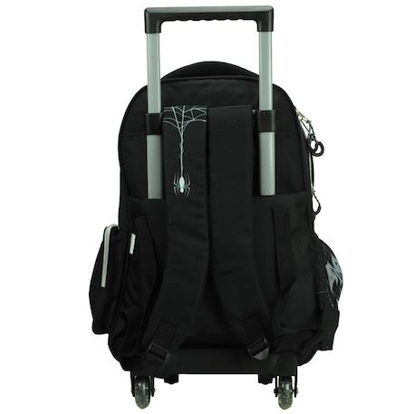 Trolley scolaire garçon spider-man en textile Noir / rouge / bleu 2 - vertbaudet enfant 