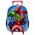 Sac à dos à roulettes avengers imprimé 3d Bleu / rouge / blanc 2 - vertbaudet enfant 