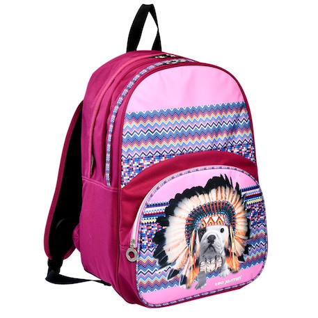 Fille-Sac à dos fille téo jasmin apache 45 cm – 2 compartiments zippés teo_jasmin