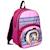 Sac à dos téo jasmin apache 45 cm – 2 compartiments zippés teo_jasmin Rose/bleu/vert 1 - vertbaudet enfant 