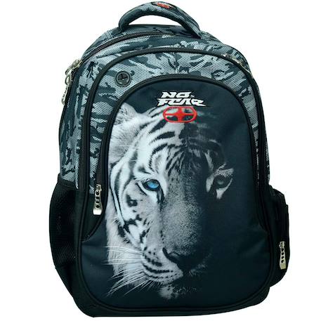 Garçon-Accessoires-Cartable, trousse-Sac à dos enfant imprimé tigre en tissu résistant