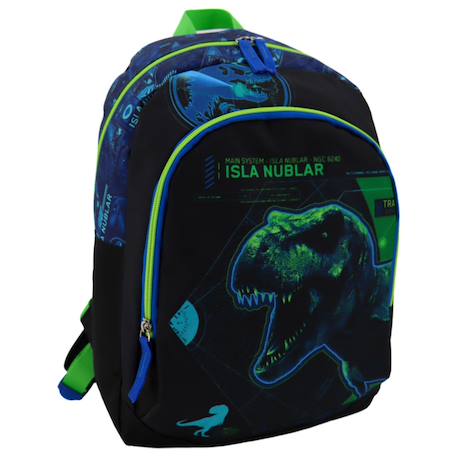 Garçon-Accessoires-Cartable, trousse-Sac à dos dinosaure jurassic world 37 cm - tissu souple zippé
